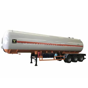 3 eixos 56000L LPG Tank Tanker semi -caminhão trailer